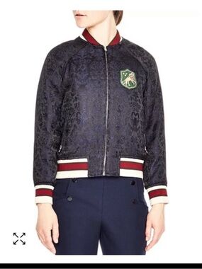 Sandro varsity jacket size 2